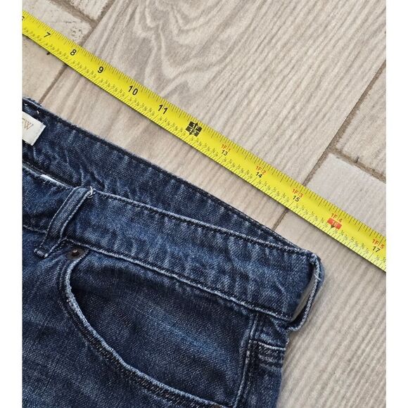 J.Crew Women’s Denim Cutoff Shorts Size 10 | 100% Cotton | Raw Hem Vintage Wash - Picture 6 of 7